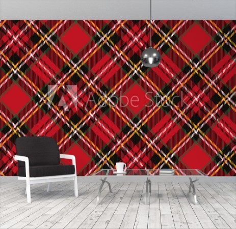 Bild på Tartan pattern backgroundeps